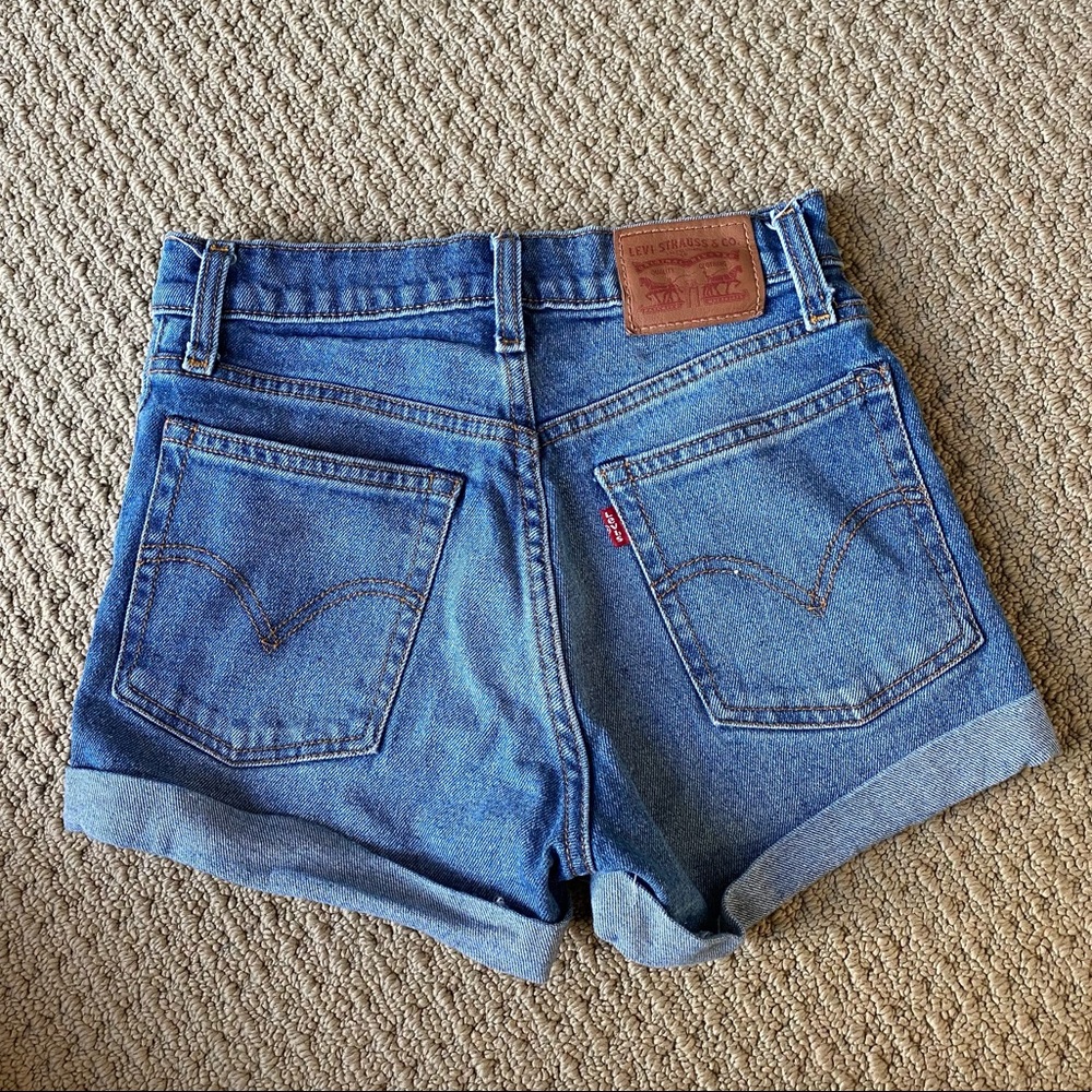 Denim Levi Shorts